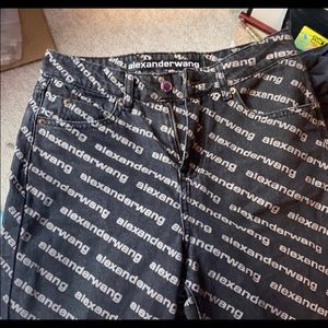 Size 28 Alexander wang jeans